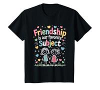 Niños Friendship Is Our Favorite Subject Kindergarten Girls Boys Camiseta