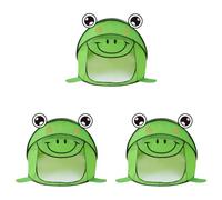 Niños Frog dibujos animados Anti Mosquito Mesh Viento Instant Pop Up Tent