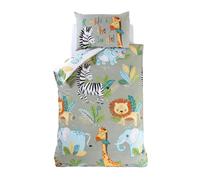 Niños Funda Edredón Individual Sets - Varios Diseños - Coches Army Animales
