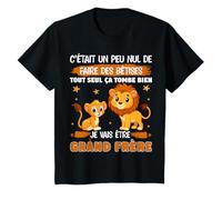 Niños Futuro Anuncio Embarazo Gran Hermano Voy a Ser Hermano Mayor Camiseta