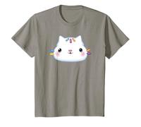 Niños Gabby's Dollhouse Cakey Cat Big Face Camiseta