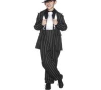 Niños Gánster Disfraz para Niño Infantil Niños Zoot Suit Conjunto Fg
