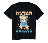 Niños Halb Schlingel Halb Fratz Ich Bin Ein Schatz Spruch Bärchen Camiseta