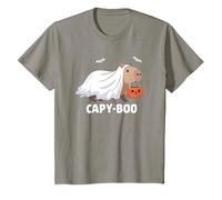 Niños Halloween Capybara Capy Boo Camiseta