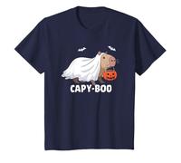 Niños Halloween Capybara Capy Boo Camiseta