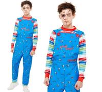 Niños Halloween Chucky Disfraz Infantil Jugar 2 Conjunto Smiffys