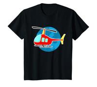 Niños Helicóptero infantil Diseño para helicóptero Camiseta