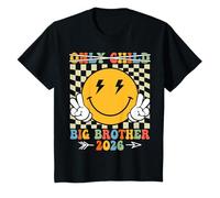 Niños Hijo único hermano mayor 2026, ascendido a hermano mayor 2026 Camiseta