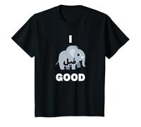 Niños I Feel Good Elephant Funny Cute Árabe Niños Camiseta
