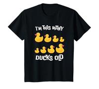 Niños I'm This Many Ducks Old, Pato 8 años Cumpleaños 8 años Camiseta