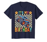 Niños It's My Birthday Monster Truck Car, regalos de cumpleaños para niños Camiseta
