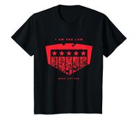 Niños Judge Dredd Yo Soy la Ley Eagle Emblem 2000 AD Comic Kids Camiseta