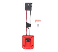 Niños Juguetes Montar Adaptador de batería Viajes para niños pequeños en el convertidor 18V para Peg PEREGO 48-11-1828 ROVENTY ABS Ligero ABS Conectores de Alambre de plástico (Conector Negro)