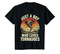 Niños Just A Boy Who Loves Tornadoes Camiseta