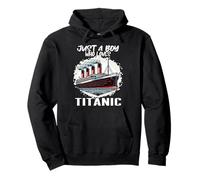Niños Just Love Titanic Costume RMS Crucero Sudadera con Capucha