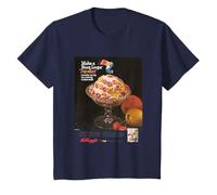 Niños Kellogg's Froot Loops Desayuno Cereal Fundae Retro Ad Kids Camiseta