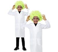 Niños Lab Abrigo Niña Científico Uniforme Doctor Disfraz Profesiones Edad 4
