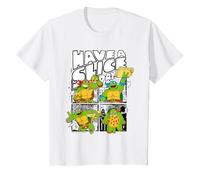 Niños Las Tortugas Ninja Mutantes Adolescentes Pizza Tienen Un Día De Rebanada Niños Camiseta