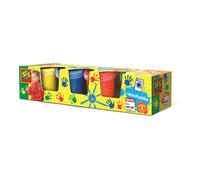 Niños Lavable Dedo Pinturas Set Cuatro Pintura Ollas 3A 6 Años (00305)