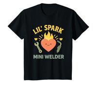 Niños Lil' Spark Mini soldador lindo diseño de la familia bebé Camiseta