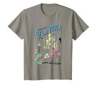 Niños Little Mermaid Come & Visit Atlantica Camiseta