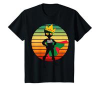 Niños Little Mister Juneteenth Black King Son Melanin Boys Boy Fun Camiseta