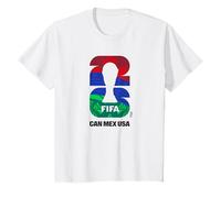 Niños Logotipo del Trofeo FIFA WM26 del país anfitrión Camiseta