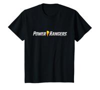 Niños Logotipo Lightning Bolt de Mighty Morphin Power Rangers para niños Camiseta