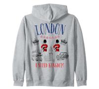 Niños Londres Gran Bretaña British Souvenir Autobús Cabina Chica Niños Sudadera con Capucha