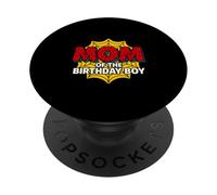 Niños mamá del cumpleaños niño araña Fiesta temática a Juego PopSockets PopGrip Adhesivo