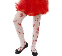 Niños Manchado de Sangre Medias Halloween Zombie Terror Disfraz Niña Splatted