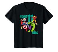 Niños Marvel Avengers Cumpleanos 11 Anos Camiseta