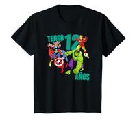 Niños Marvel Avengers Cumpleanos 12 Anos Camiseta
