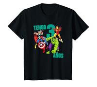 Niños Marvel Avengers Cumpleanos 3 Anos Camiseta