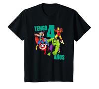 Niños Marvel Avengers Cumpleanos 4 Anos Camiseta