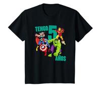 Niños Marvel Avengers Cumpleanos 5 Anos Camiseta