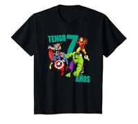Niños Marvel Avengers Cumpleanos 7 Anos Camiseta