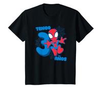 Niños Marvel Spider-Man Cute Spidey Cumpleanos 3 Anos Camiseta
