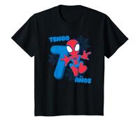 Niños Marvel Spider-Man Cute Spidey Cumpleanos 7 Anos Camiseta