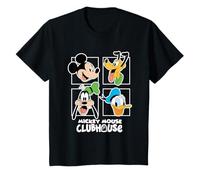 Niños Mickey Mouse Clubhouse Head Squares Camiseta