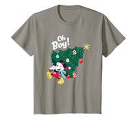 Niños Mickey Mouse Oh Boy Navidad Camiseta