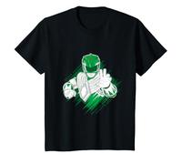 Niños Mighty Morphin Green Ranger Libera Dragon Zord Kids Camiseta