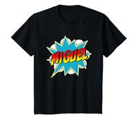 Niños Miguel Name Comic Book Superhero Camiseta