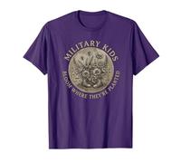 Niños Militares florecen Donde Son plantados Niño Militar Camiseta