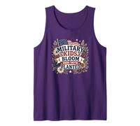 Niños Militares florecen Donde Son plantados Niño Militar Camiseta sin Mangas