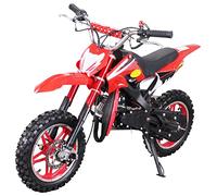 Niños Mini Moto Cross Delta 49 CC 2 Tiempos Moto Cross DIRTBIKE BOLSILLO CROSS ROJO