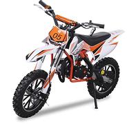 Niños Mini Moto Cross Gazelle 49CC 2-takt INCLUSIVE TUNING EMBRAGUE 15mm CARBURADOR Easy TIRE Iniciar REFORZADO HORQUILLA MOTO DE CROSS DIRTBIKE BOLSILLO Cross naranja