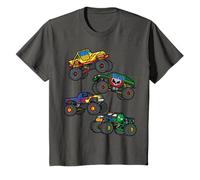 Niños Monster Truck Gift for Kids- Assorted Boys Monster Truck Camiseta