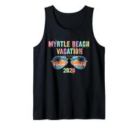 Niños Myrtle Beach Vacaciones 2026 Viaje Crucero Vacay Coincidencia Camiseta sin Mangas