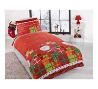Niños Navidad Funda de Edredón Sets - Menor Individual Doble King - Elfo Emoji